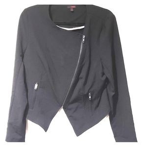 Zip Up Half Jacket